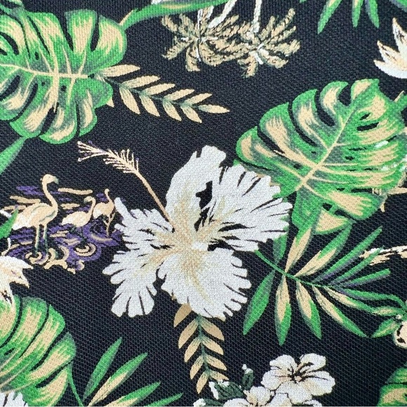 Banana Republic polo style Hawaiian print shirt, XXL - Picture 3 of 6